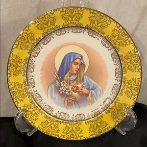 Virgin Mary Decorative Plate